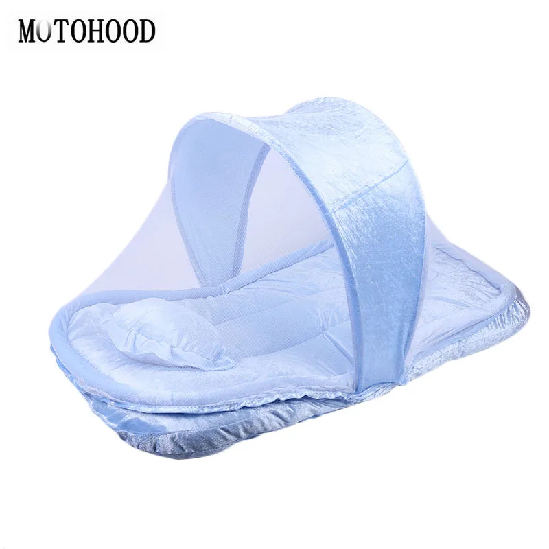 MOTOHOOD Foldable Baby Crib Mosquito Netting Portable Newborn Baby Bed Mosquito Net with Pillow Infant Kids Tent 85*50*40cm
MOTOHOOD Foldable Baby Crib Mosquito Netting Portable Newborn Baby Bed Mosquito Net with Pillow Infant Kids Tent 85*50*40cm