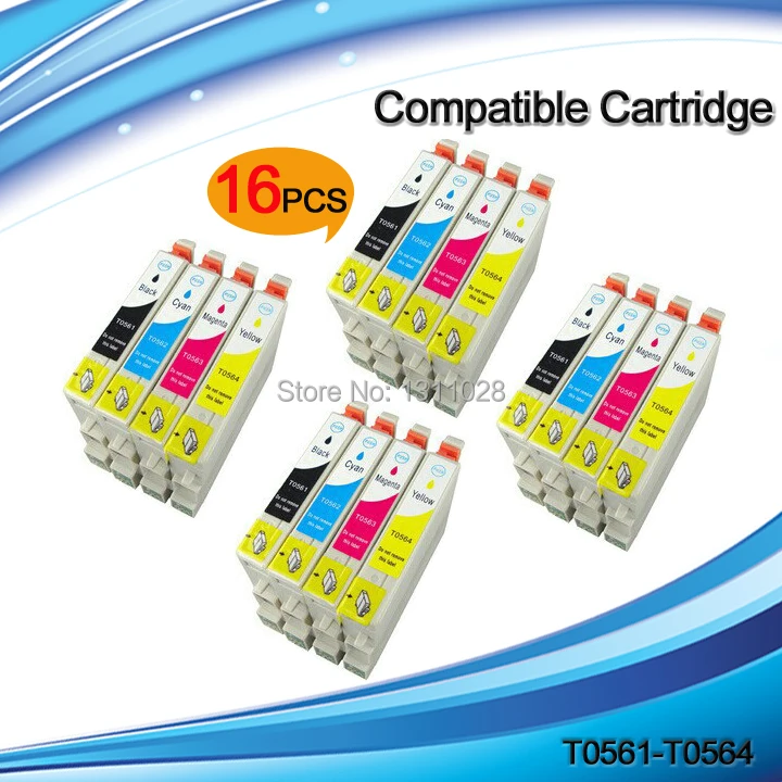 Картридж струйный совместимый с INK WAY T0561-T0564, T0561, T0562, T0563, T0564 для Stylus Photo RX430, R250, RX530
Картридж струйный совместимый с INK WAY T0561-T0564, T0561, T0562, T0563, T0564 для Stylus Photo RX430, R250, RX530