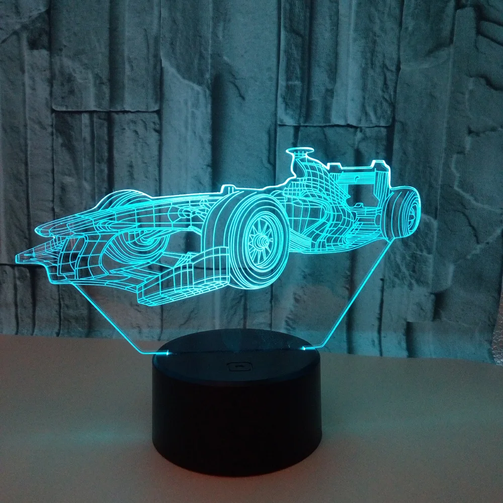New Racing Car 3d Night Lamp Colorful Touch Remote Control 3d Led Table Moderne Desk Lamp Creative Acrylic Table Lamps
New Racing Car 3d Night Lamp Colorful Touch Remote Control 3d Led Table Moderne Desk Lamp Creative Acrylic Table Lamps