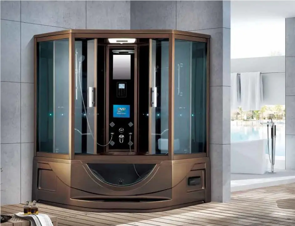 1500X1500X2150mm Double Person Bathroom Steam Shower Enclosure With TV Mult-Functional Computer Control Wet Sauna Room 7026AA
1500X1500X2150mm Double Person Bathroom Steam Shower Enclosure With TV Mult-Functional Computer Control Wet Sauna Room 7026AA