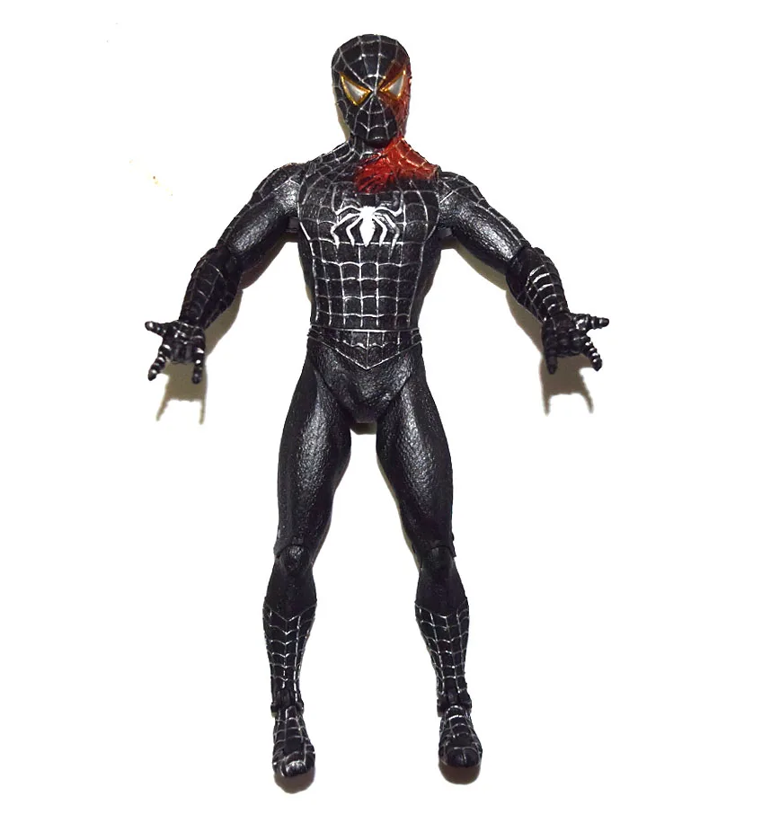 Marvel Select DST Diamond Select Black Suit Spiderman Spidey 7