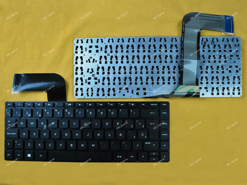 New SP Spanish Teclado Keyboard For HP Pavilion 14-v013la 14-v014la 14-v016la 14-v110la 14-v112la 14-v121la Laptop Without Frame
New SP Spanish Teclado Keyboard For HP Pavilion 14-v013la 14-v014la 14-v016la 14-v110la 14-v112la 14-v121la Laptop Without Frame