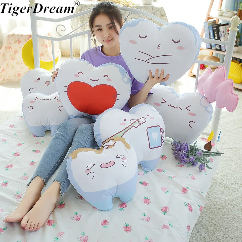 Creative Care For Teeth Expression Pillow PP Cotton Stuffed Sleeping Plush Toy Sofa Decoration Pillows Office Cushions 6 Style
Creative Care For Teeth Expression Pillow PP Cotton Stuffed Sleeping Plush Toy Sofa Decoration Pillows Office Cushions 6 Style
