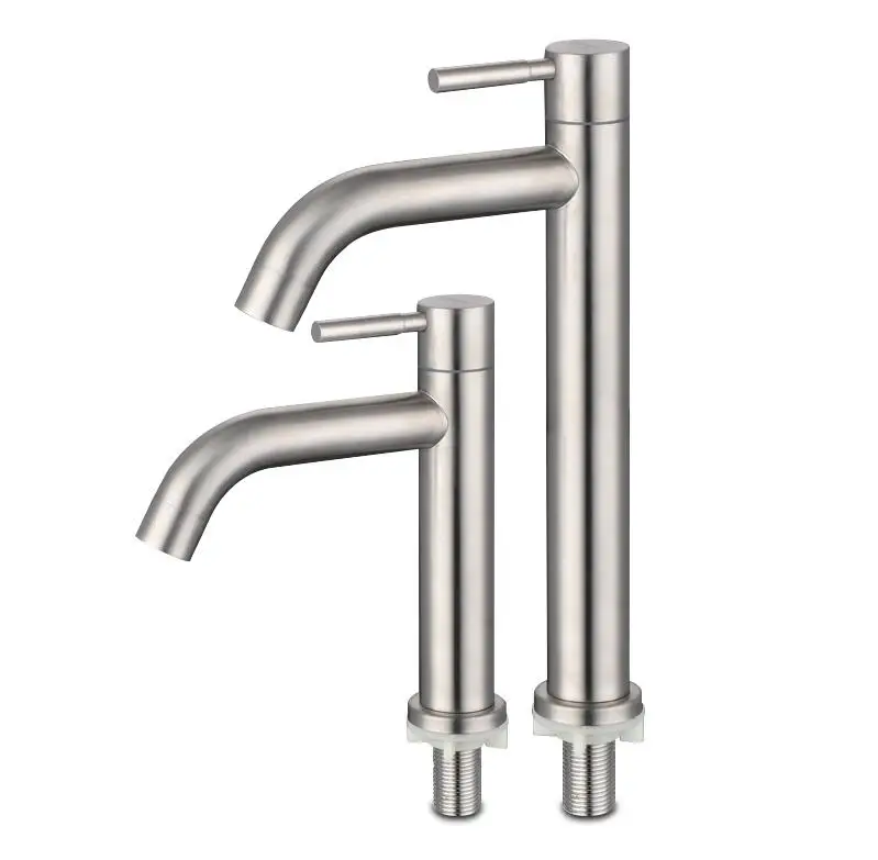 wholesale Fashion 304 stainless steel single cold single lever bathroom basin faucet free shipping include 50cm plumbing hose
wholesale Fashion 304 stainless steel single cold single lever bathroom basin faucet free shipping include 50cm plumbing hose