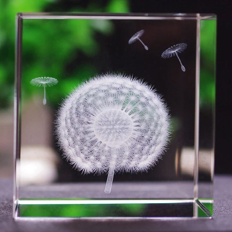 Free Shipping 1pc 50mm Square K9 Crystal Paperweight With Dandelion, Rainbow Color Light Base For Valentine Home Decoration
Free Shipping 1pc 50mm Square K9 Crystal Paperweight With Dandelion, Rainbow Color Light Base For Valentine Home Decoration