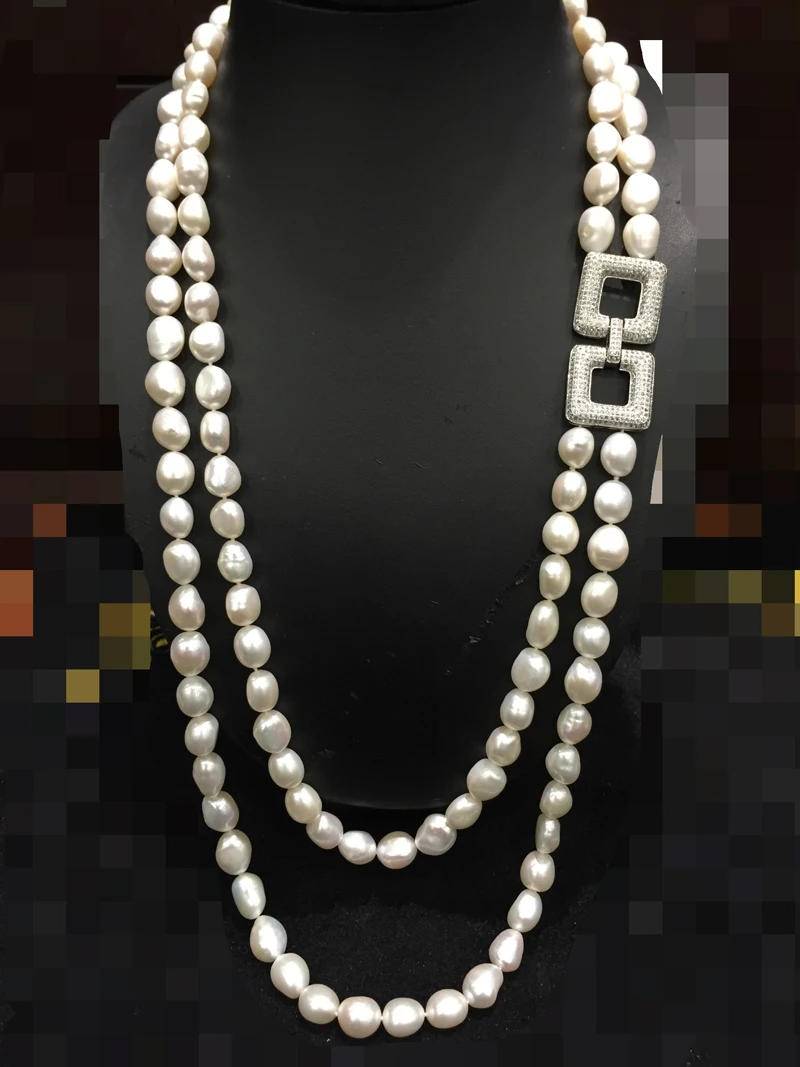 Long Fresh water Pearl Necklace Fashion Women Jewelry Double Layers multi Baroque Pearl 70CM Free Shipping
Long Fresh water Pearl Necklace Fashion Women Jewelry Double Layers multi Baroque Pearl 70CM Free Shipping
