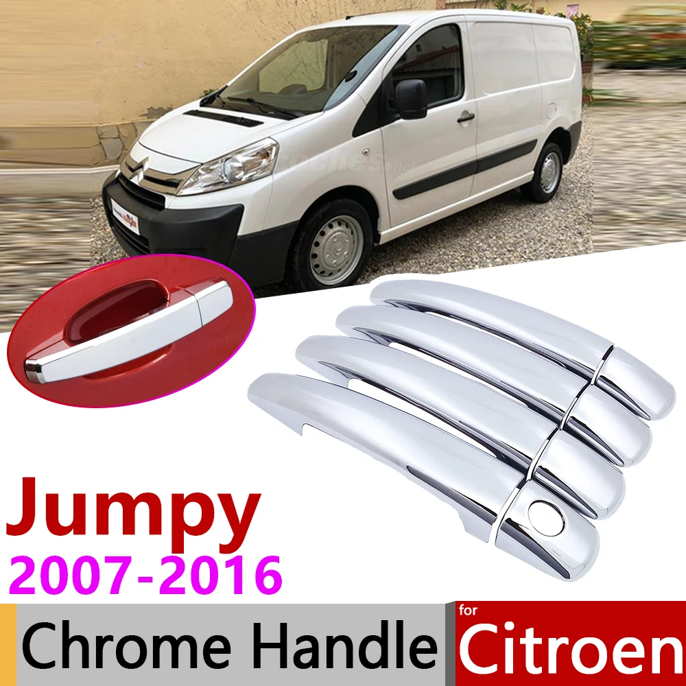 for Citroen Jumpy 2007~2016 2008 2009 Chrome Door Handle Cover Car Accessories Stickers Trim Set 2008 2009 2010 2013 2014 2015
for Citroen Jumpy 2007~2016 2008 2009 Chrome Door Handle Cover Car Accessories Stickers Trim Set 2008 2009 2010 2013 2014 2015