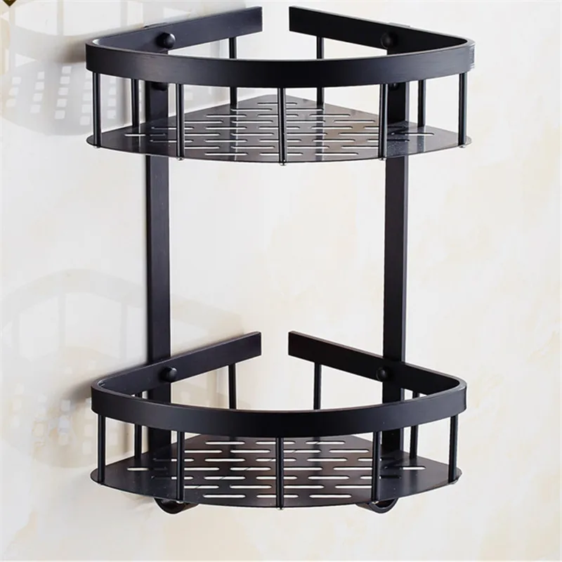 Bathroom Shelves black Space Aluminum Shower Shampoo Soap Cosmetic Shelf Bathroom Accessories Storage Organizer Rack Holder
Bathroom Shelves black Space Aluminum Shower Shampoo Soap Cosmetic Shelf Bathroom Accessories Storage Organizer Rack Holder