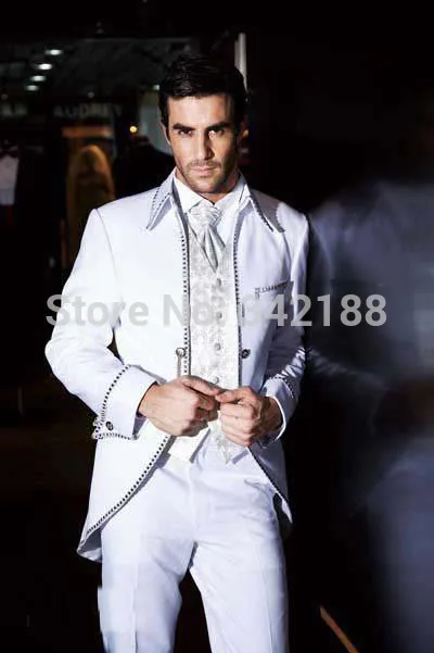 Best FREE shipping Custom Made White Groom Tuxedos Best Man Groomsmen Men Wedding Suits/Bridegroom Suits/groomsmen suitwedding m
Best FREE shipping Custom Made White Groom Tuxedos Best Man Groomsmen Men Wedding Suits/Bridegroom Suits/groomsmen suitwedding m
