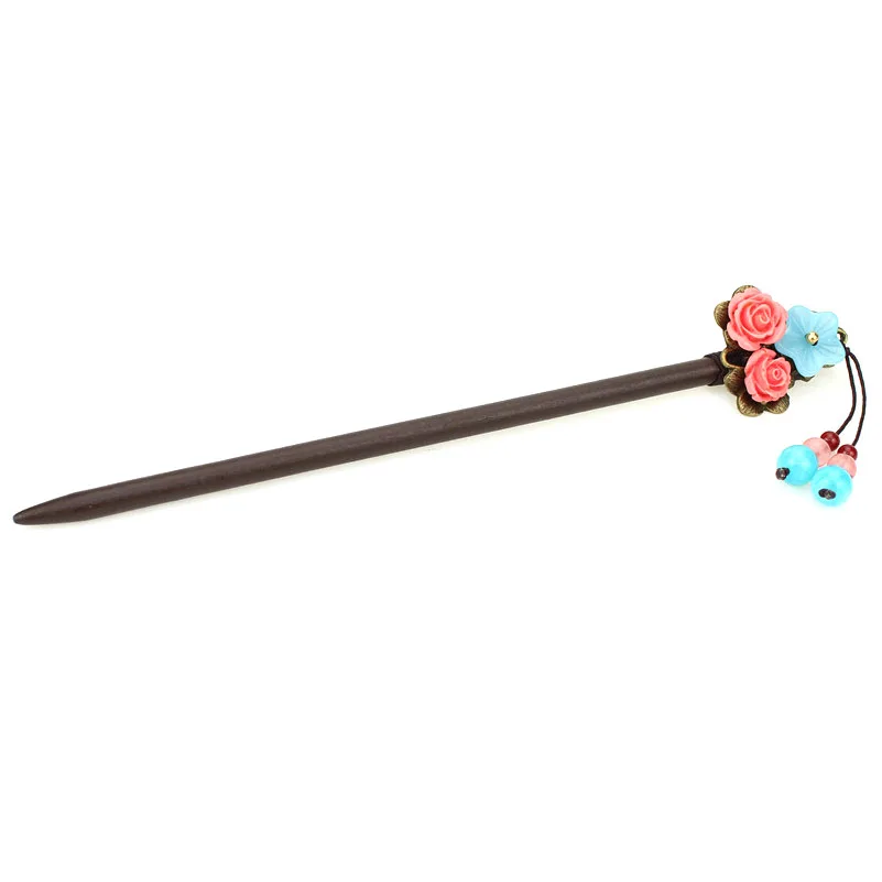Hairpins Hair Stick Bun Holder Wooden Kimono Yukata Wedding Hair sticks Color Glass Pin for Vintage Bridal Hair Ornaments HS001
Hairpins Hair Stick Bun Holder Wooden Kimono Yukata Wedding Hair sticks Color Glass Pin for Vintage Bridal Hair Ornaments HS001