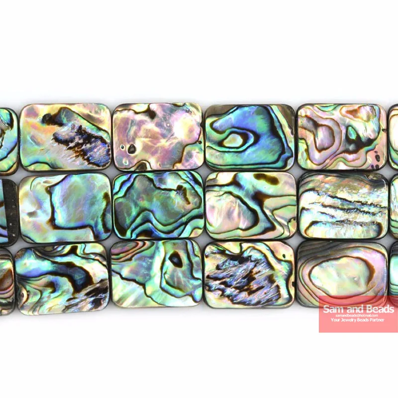 High Quality Rectangle Abalone Shell Beads for Jewelry Making Strand 7.5" for Bracelet Necklace Making ROAB01
High Quality Rectangle Abalone Shell Beads for Jewelry Making Strand 7.5" for Bracelet Necklace Making ROAB01