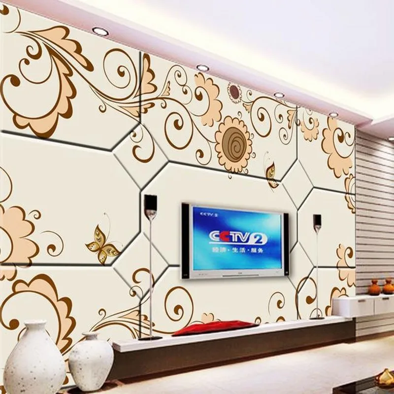 beibehang 3D mural wallpaper TV backpacks non-woven wallpaper fashion living room mural painted floral wallpaper 3D environment
beibehang 3D mural wallpaper TV backpacks non-woven wallpaper fashion living room mural painted floral wallpaper 3D environment