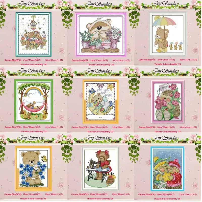 The Little Bear painting counted Cross Stitch 11CT 14CT Cross Stitch Set Wholesale DIY Cross-stitch Kit Embroidery Needlework
The Little Bear painting counted Cross Stitch 11CT 14CT Cross Stitch Set Wholesale DIY Cross-stitch Kit Embroidery Needlework