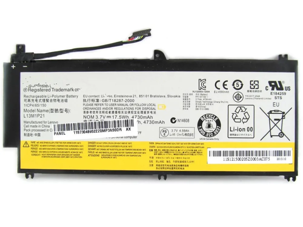 Original new Laptop Batteries for Tablet PC Miix 2 8 Inch Batteries L13M1P21 L13L1P21
Original new Laptop Batteries for Tablet PC Miix 2 8 Inch Batteries L13M1P21 L13L1P21