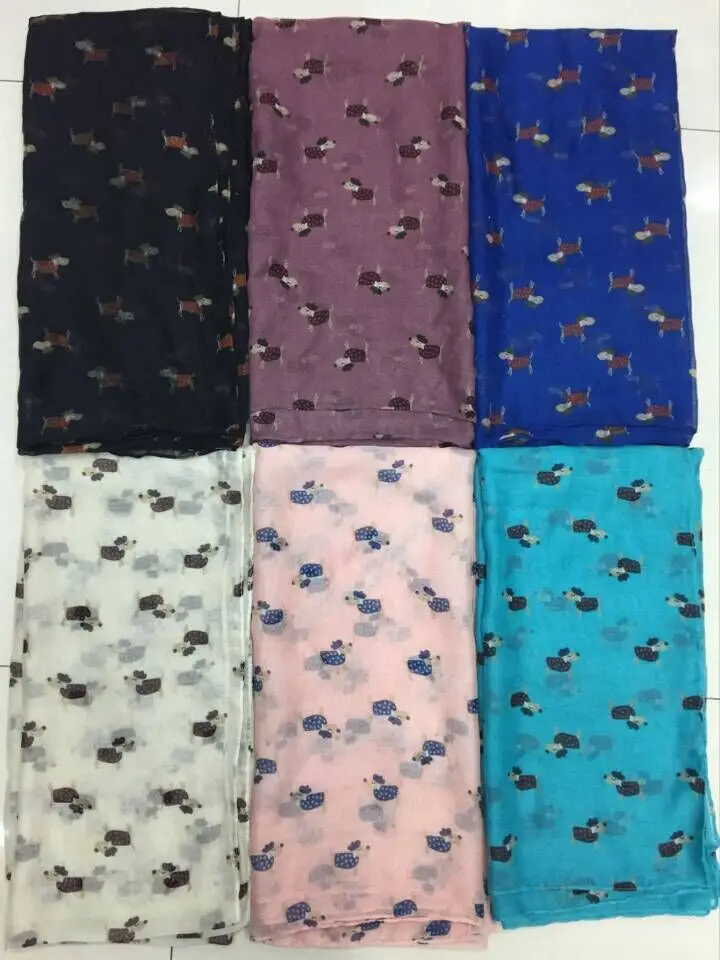 2016 new Cute dog Animal Pet Print Women's Scarf Shawl Wrap Large Size 100pcs/lot Free express Shipping
2016 new Cute dog Animal Pet Print Women's Scarf Shawl Wrap Large Size 100pcs/lot Free express Shipping