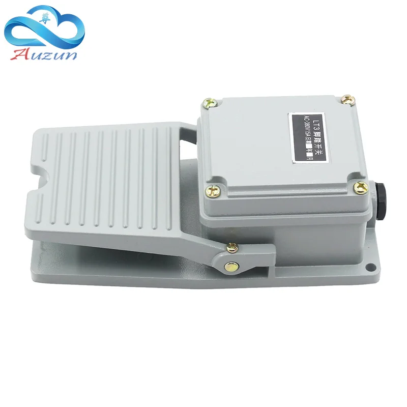 Pedal Switch Foot Switch LT-3 Suitable For Various Machine Tools Self-reset Switch Aluminium Alloy Casing 250V 15A
Pedal Switch Foot Switch LT-3 Suitable For Various Machine Tools Self-reset Switch Aluminium Alloy Casing 250V 15A
