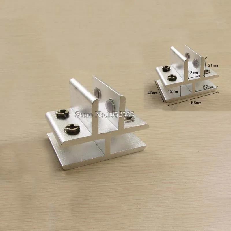 Brand New 20PCS Aluminum glass clamp T Shape Corner Bracket,Multi-function glass clamp clip connector home decorative
Brand New 20PCS Aluminum glass clamp T Shape Corner Bracket,Multi-function glass clamp clip connector home decorative