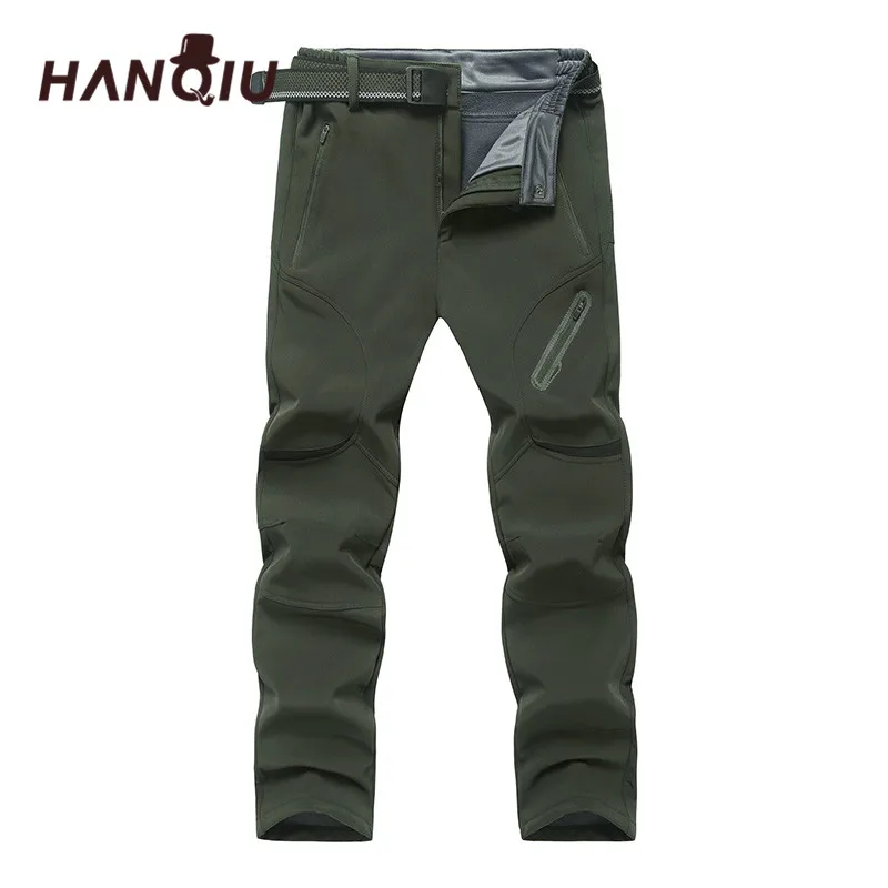 HANQIU Big Size 9XL Softshell Men Fleece Quick Dry Pants Breathable Waterproof Pants Men Thermal Outwear Mens Trousers
HANQIU Big Size 9XL Softshell Men Fleece Quick Dry Pants Breathable Waterproof Pants Men Thermal Outwear Mens Trousers