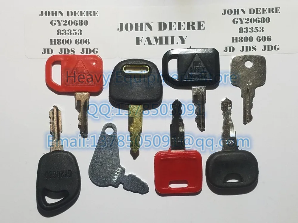 For John Deere Hitachi Key JDS JD JDG H800 606 83353 GY20680 Heavy Equipment Ignition Starter Switch
For John Deere Hitachi Key JDS JD JDG H800 606 83353 GY20680 Heavy Equipment Ignition Starter Switch