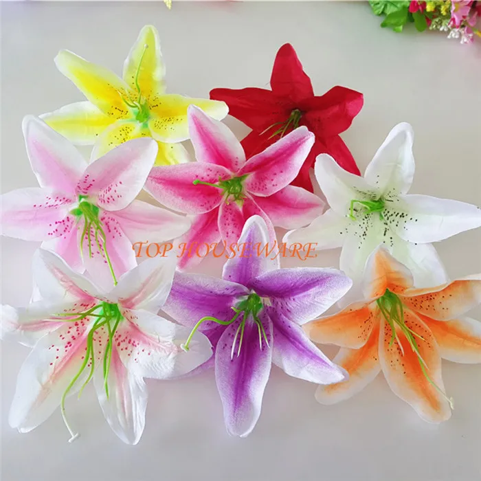 20pcs 13cm 8Colors Artificial Fabric Silk Lily Flower Head For DIY Wedding Wall Arch Decorative Hat Accessoires
20pcs 13cm 8Colors Artificial Fabric Silk Lily Flower Head For DIY Wedding Wall Arch Decorative Hat Accessoires