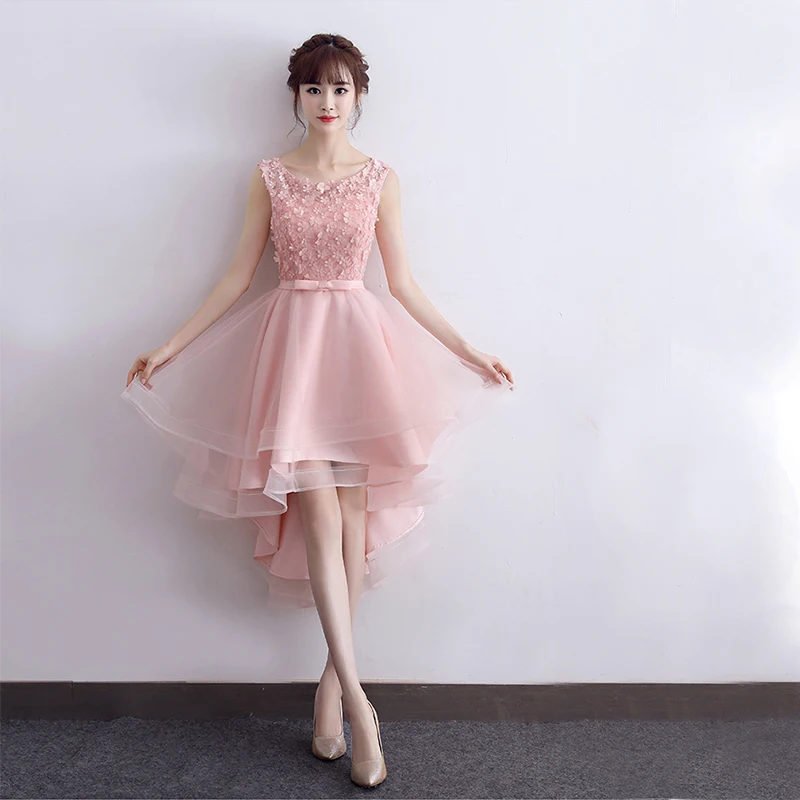 Hot Sale High Low Blush Pink Black Prom Dresses 3D Flowers Tiered Skirt Formal Party Dresses Short Front Long Back Prom Gowns
Hot Sale High Low Blush Pink Black Prom Dresses 3D Flowers Tiered Skirt Formal Party Dresses Short Front Long Back Prom Gowns