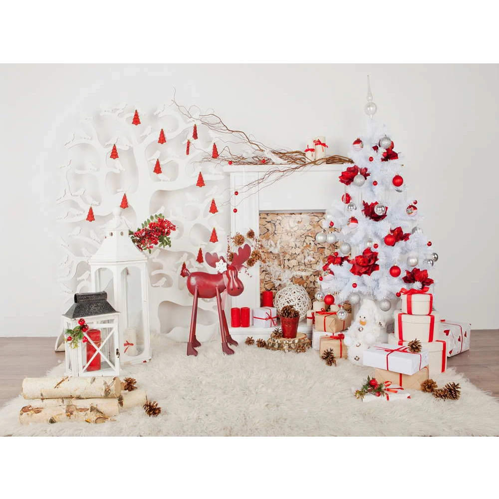 Indoor Xmas Party Photo Booth Background Printed Fireplace White Christmas Tree Presents Toy Horse Kids Photography Backdrops
Indoor Xmas Party Photo Booth Background Printed Fireplace White Christmas Tree Presents Toy Horse Kids Photography Backdrops