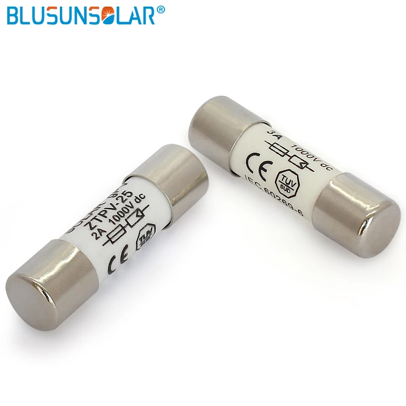 10 pcs/lot Hot sale Solar PV DC Fuse 2A/3A/4A/5A/8A/10A 1000V Fuse Link for Solar System Protection
10 pcs/lot Hot sale Solar PV DC Fuse 2A/3A/4A/5A/8A/10A 1000V Fuse Link for Solar System Protection