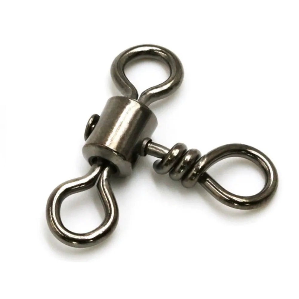 Fishing Swivels 3 Way Barrel Swivel Cross-Line Swivels Rolling Swivel Emerillones Pesca fishing accessories Fishing tackle
Fishing Swivels 3 Way Barrel Swivel Cross-Line Swivels Rolling Swivel Emerillones Pesca fishing accessories Fishing tackle