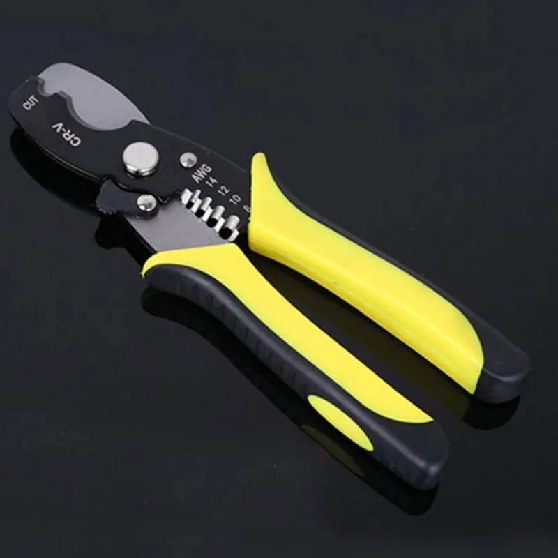 Free Ship! WEELEE Multifuntional Wire Stripper Cable Cutting Crimping Pliers Multitul Tool For Terminal Electrician Hand Tools
Free Ship! WEELEE Multifuntional Wire Stripper Cable Cutting Crimping Pliers Multitul Tool For Terminal Electrician Hand Tools