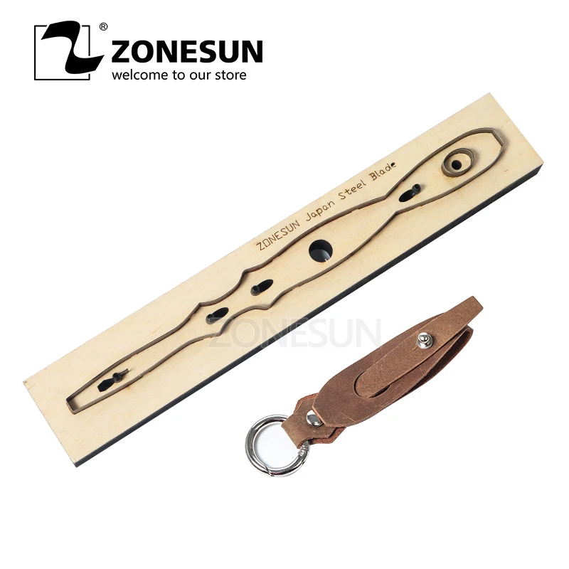 ZONESUN F1 Leather Punching Die Key Fob Cutting Die For Handmade Key Ring Key Cover Earphone Handicraft Leather Tool Accessory
ZONESUN F1 Leather Punching Die Key Fob Cutting Die For Handmade Key Ring Key Cover Earphone Handicraft Leather Tool Accessory
