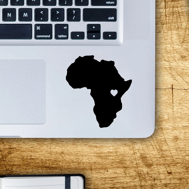 Africa Heart Laptop Vinyl Sticker Decor , Map Of Africa Decal For Car Laptop Macbook Decoration
Africa Heart Laptop Vinyl Sticker Decor , Map Of Africa Decal For Car Laptop Macbook Decoration