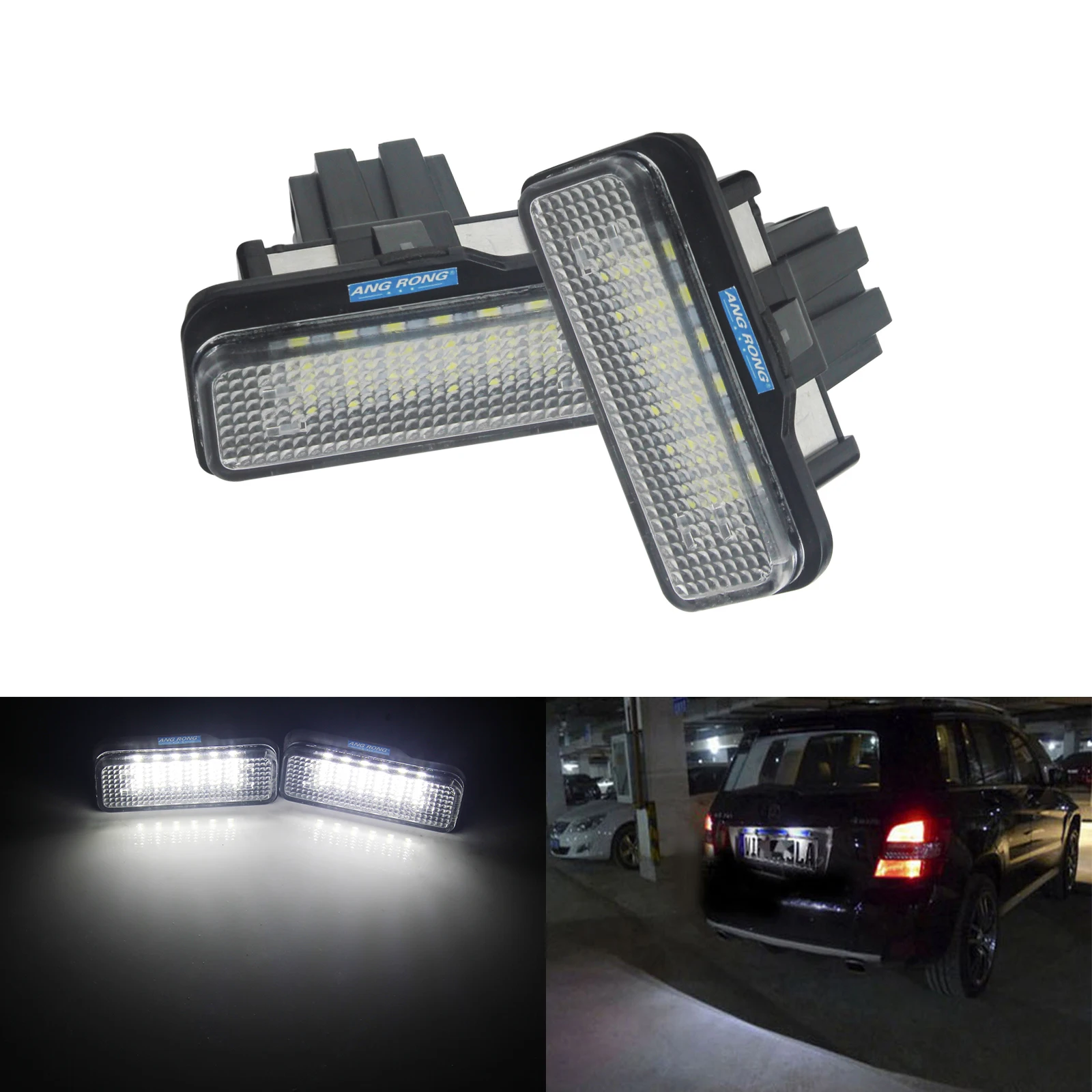 ANGRONG 2X No OBC error LED Licence Number Plate Light For Mercedes C E CLS SLK Class S203 R171 C219 W211
ANGRONG 2X No OBC error LED Licence Number Plate Light For Mercedes C E CLS SLK Class S203 R171 C219 W211