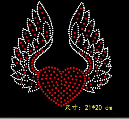 2pc/lot red flying heart rhinestones motif hot fix rhinestone transfer motifs iron on applique patches for shirt design stone
2pc/lot red flying heart rhinestones motif hot fix rhinestone transfer motifs iron on applique patches for shirt design stone