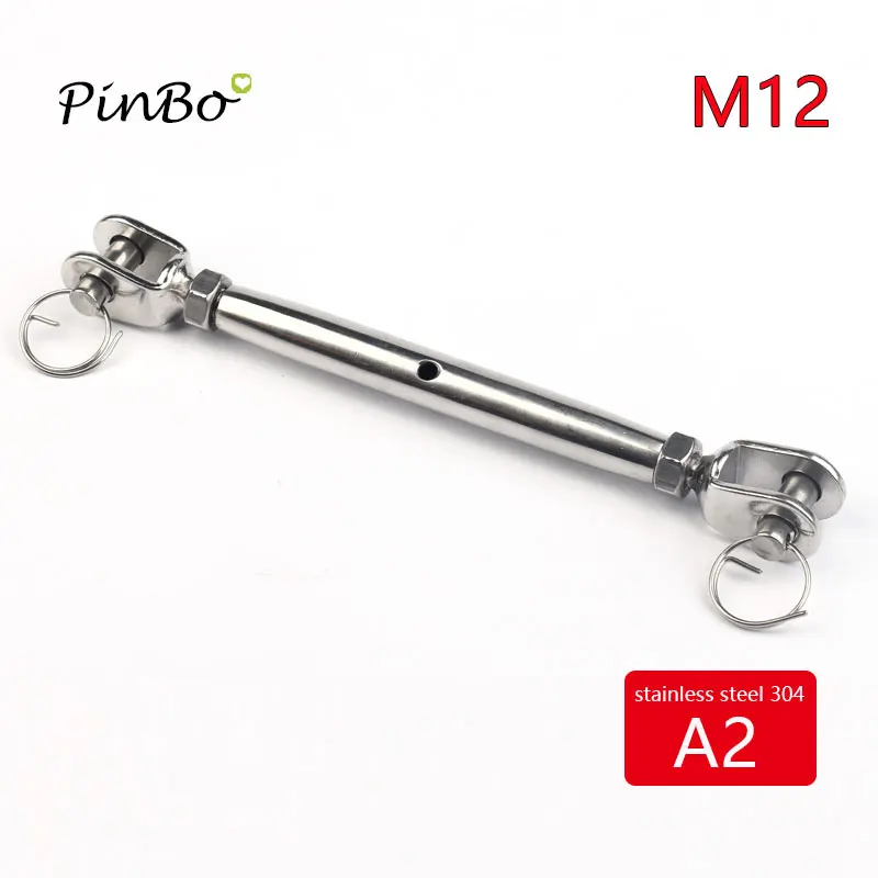 1 pccs 4pcs+ discount 10%Stainless Steel 304 closed body M12 Jaw Turnbuckle
1 pccs 4pcs+ discount 10%Stainless Steel 304 closed body M12 Jaw Turnbuckle