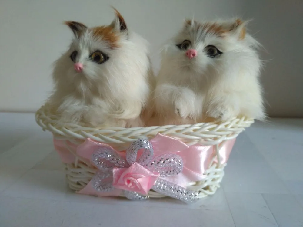 simulation white cats with yellow head in one basket model plastic&furs 14x12cm handicraft prop home decoration gift p0140
simulation white cats with yellow head in one basket model plastic&furs 14x12cm handicraft prop home decoration gift p0140
