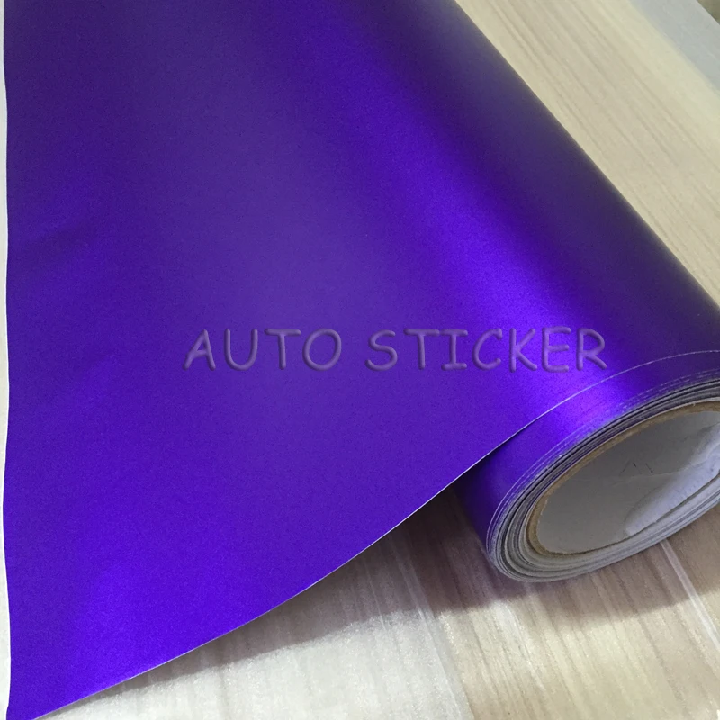 5/10/15/20*1.52M Premium Purple Matte Metallic Chrome Car Vinyl Film Satin Matte Purple Vinyl Air Free Bubble For Vehicle Wraps
5/10/15/20*1.52M Premium Purple Matte Metallic Chrome Car Vinyl Film Satin Matte Purple Vinyl Air Free Bubble For Vehicle Wraps
