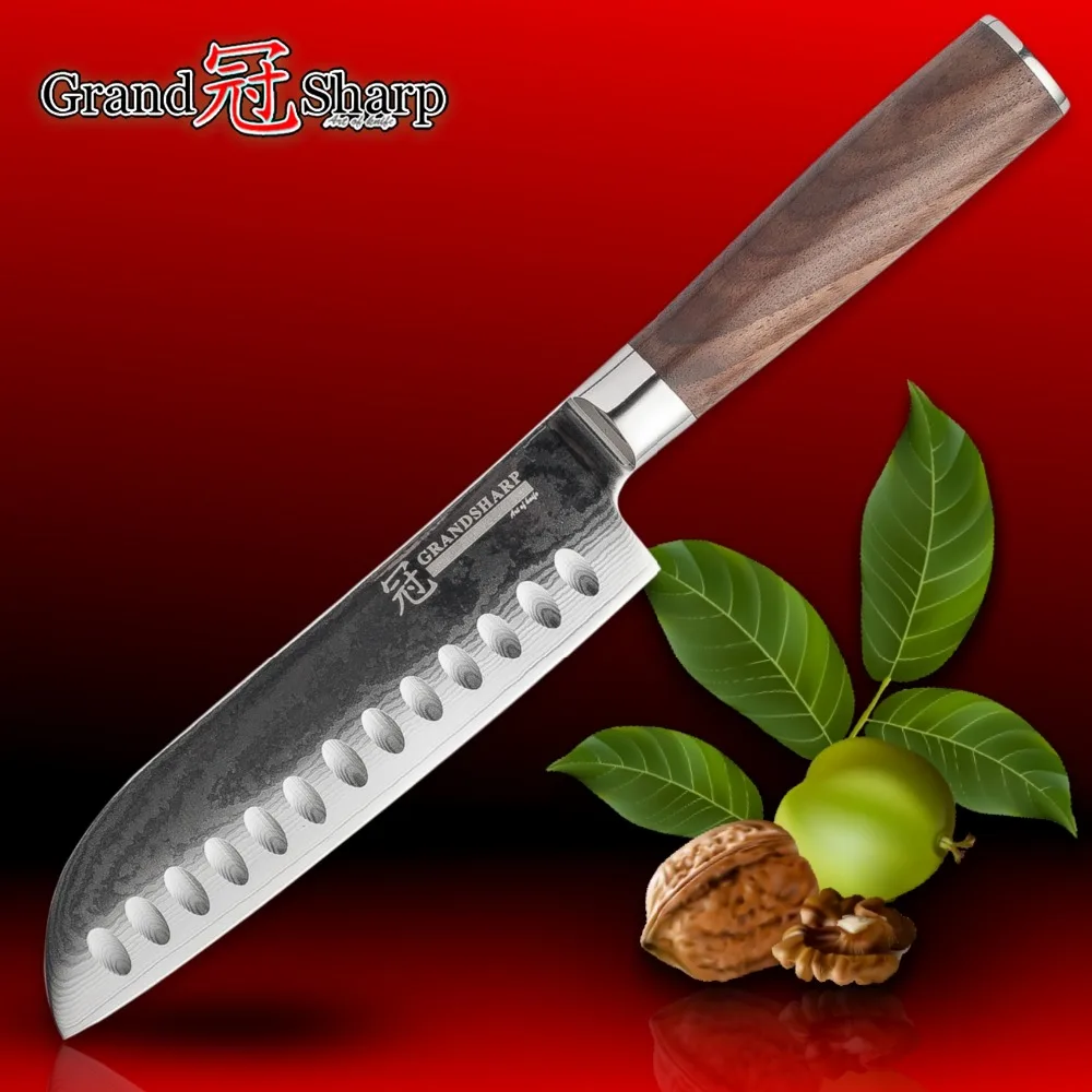 GRANDSHARP Damascus Steel Knife 67 Layers Japanese Damascus Steel Japanese Damascus Kitchen Knife Santoku Sushi Sashimi Chef NEW
GRANDSHARP Damascus Steel Knife 67 Layers Japanese Damascus Steel Japanese Damascus Kitchen Knife Santoku Sushi Sashimi Chef NEW