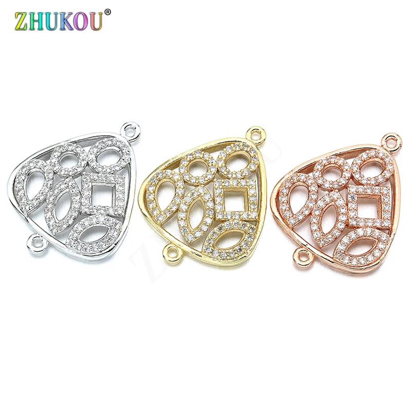 18*23mm Handmade Brass Cubic Zirconia Flower Connectors DIY Jewelry Findings, Mixed Color, Hole: 1mm, Model: VS264
18*23mm Handmade Brass Cubic Zirconia Flower Connectors DIY Jewelry Findings, Mixed Color, Hole: 1mm, Model: VS264