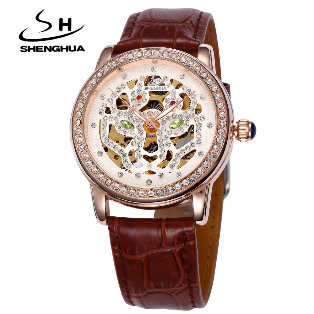 SHENHUA SH Brand Wrist Watch Women Skeleton Automatic Self-Wind Watches for Women Ladies Rhinestone Mechanical Watches New
SHENHUA SH Brand Wrist Watch Women Skeleton Automatic Self-Wind Watches for Women Ladies Rhinestone Mechanical Watches New