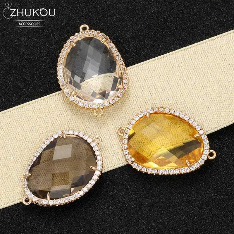 ZHUKOU 19x27 мм латунные кубические циркониевые нерегулярные коннекторы с кристаллами для ожерелья ручного изготовления ювелирных изделий Модель: VS343
ZHUKOU 19x27 мм латунные кубические циркониевые нерегулярные коннекторы с кристаллами для ожерелья ручного изготовления ювелирных изделий Модель: VS343