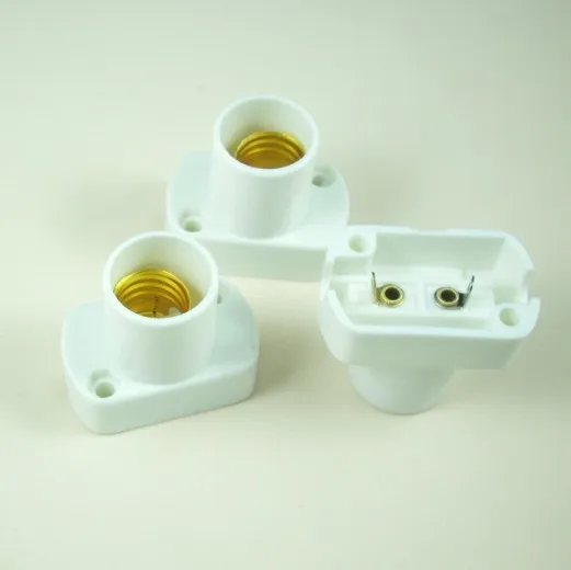 100pc LED bulb base E17 plastic lamp holder socket E17 PBT antiflaming lamp aging test holder, fireproof E17 lamp stand base
100pc LED bulb base E17 plastic lamp holder socket E17 PBT antiflaming lamp aging test holder, fireproof E17 lamp stand base
