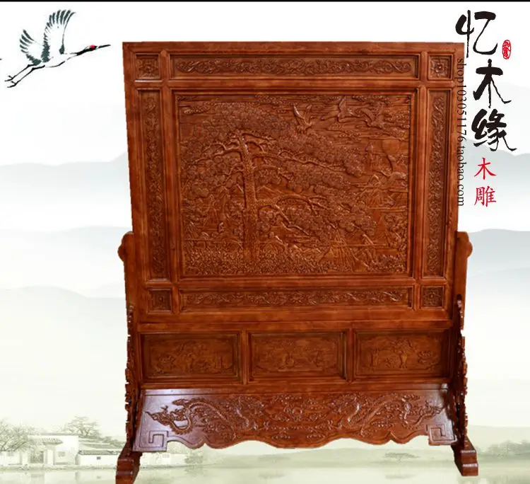 Dongyang wood carving wood floor screens to Zhangmu seat screen Chinese Rosin plaque entrance room partition
Dongyang wood carving wood floor screens to Zhangmu seat screen Chinese Rosin plaque entrance room partition