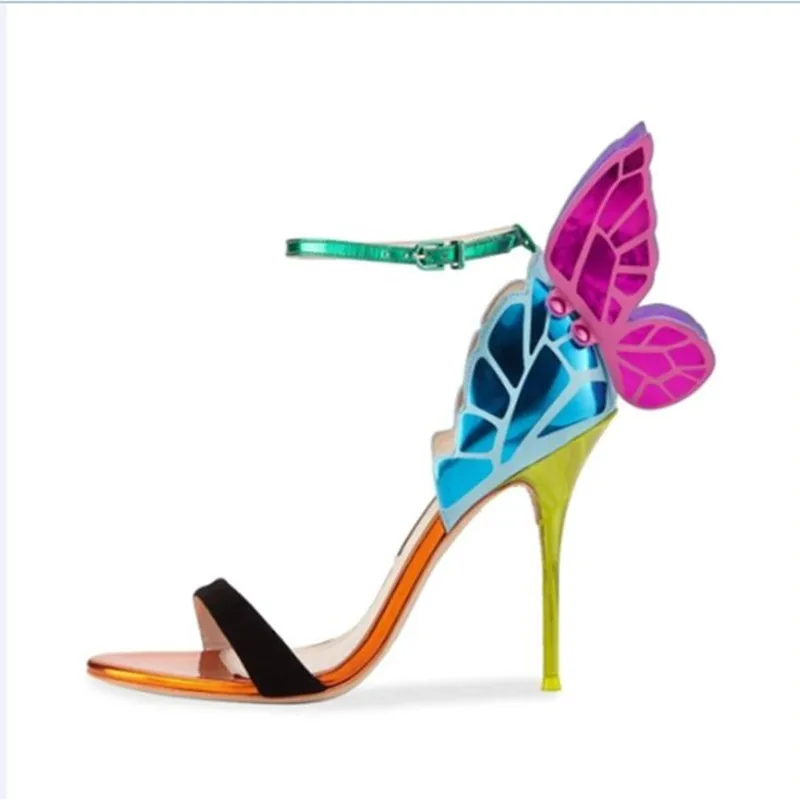 2019 newest magic color wings printing high heels ankle strap sandals sexy open toe women party wedding shoes thin heels
2019 newest magic color wings printing high heels ankle strap sandals sexy open toe women party wedding shoes thin heels