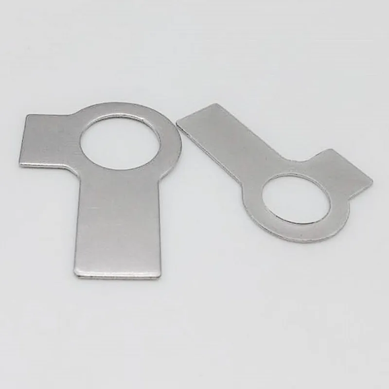 M6 M8 M10 M12 M14 M16 M20 M24 M27 Tab Washers 304 Stainless Steel Locking Wash With Double Wing
M6 M8 M10 M12 M14 M16 M20 M24 M27 Tab Washers 304 Stainless Steel Locking Wash With Double Wing
