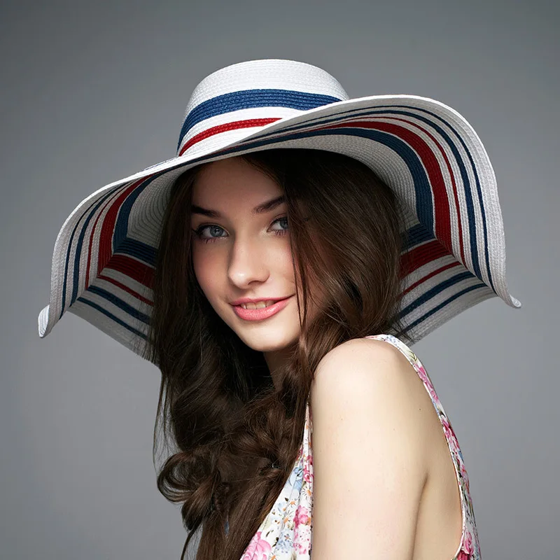 2018 New Lady Sun Hat Summer Straw Hat Women Folded Wide Brim Sun Cap Elegant Travelling Hat New Headwear B-1940
2018 New Lady Sun Hat Summer Straw Hat Women Folded Wide Brim Sun Cap Elegant Travelling Hat New Headwear B-1940