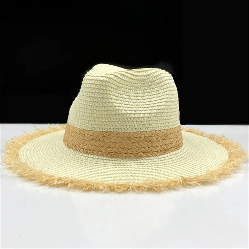 2019 simple Summer casual Raffia sun hats for women fashion jazz straw hat for men beach sun straw Panama hat
2019 simple Summer casual Raffia sun hats for women fashion jazz straw hat for men beach sun straw Panama hat