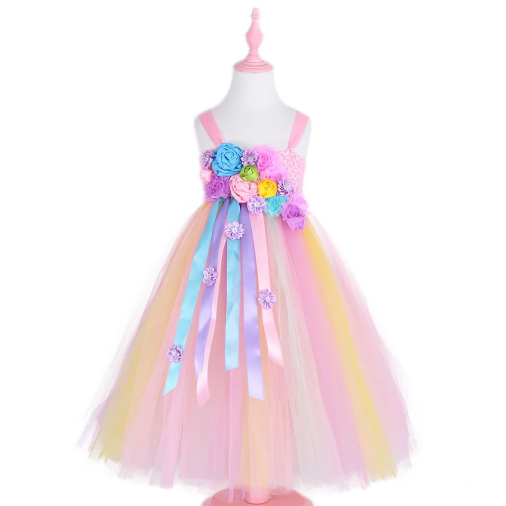 Handmade girl's flower dress Crochet multicolor fairy princess dress holiday costume Free Shipping DR19043
Handmade girl's flower dress Crochet multicolor fairy princess dress holiday costume Free Shipping DR19043