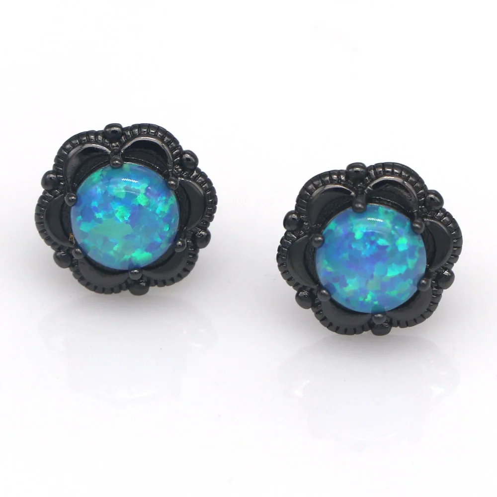 JLE053 2021 New Women Flowers Stud Earrings Women Black Gold Filled Blue Opal Stud Earrings Women Fashion Jewelry
JLE053 2021 New Women Flowers Stud Earrings Women Black Gold Filled Blue Opal Stud Earrings Women Fashion Jewelry