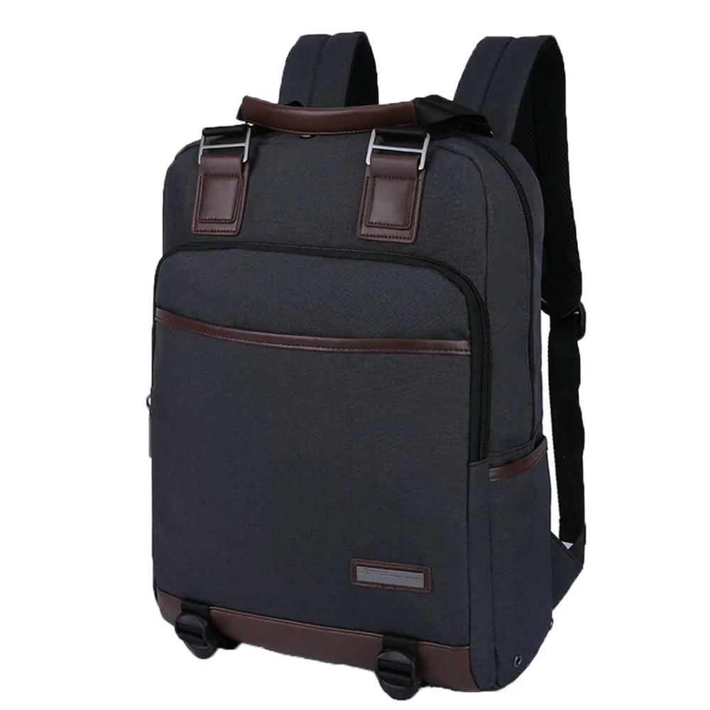 Backpack Women Men 15.6" / 14" Inch Laptop Business School Bag Gray & Black Oxford & Micro Fiber Leather Material
Backpack Women Men 15.6" / 14" Inch Laptop Business School Bag Gray & Black Oxford & Micro Fiber Leather Material