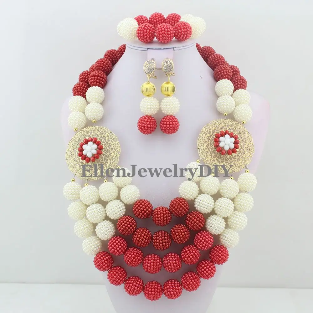 African Coral Jewelry Sets Nigerian Beads Wedding Jewelry Set Bridal Statement Jewelry Set Free Shipping W11282
African Coral Jewelry Sets Nigerian Beads Wedding Jewelry Set Bridal Statement Jewelry Set Free Shipping W11282